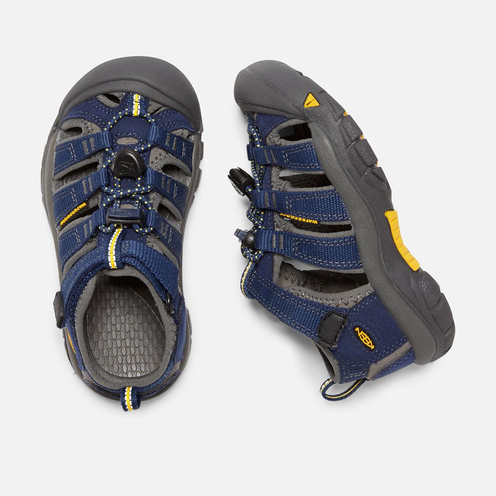 Sandalias Keen Mexico Azules/Grises - Niños Newport H2 - LE6278931